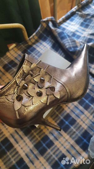 Ботильоны натуральная кожа новые италия