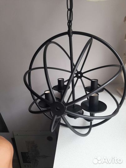 Светильник подвесной люстра лофт