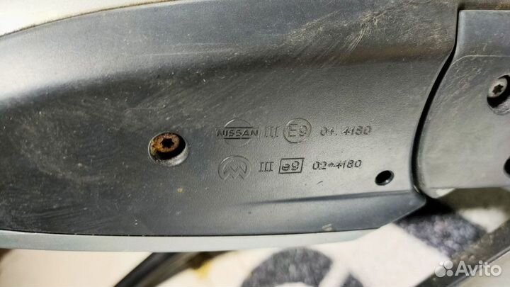 Зеркало электрическое правое для Nissan Primera 3