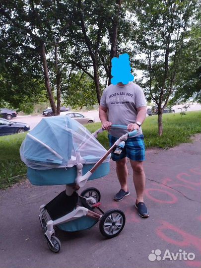 Прогулочная коляска hot mom