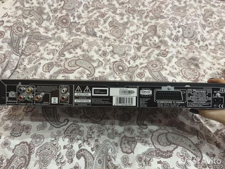 DVD проигрыватель Pioneer DV-410V-K