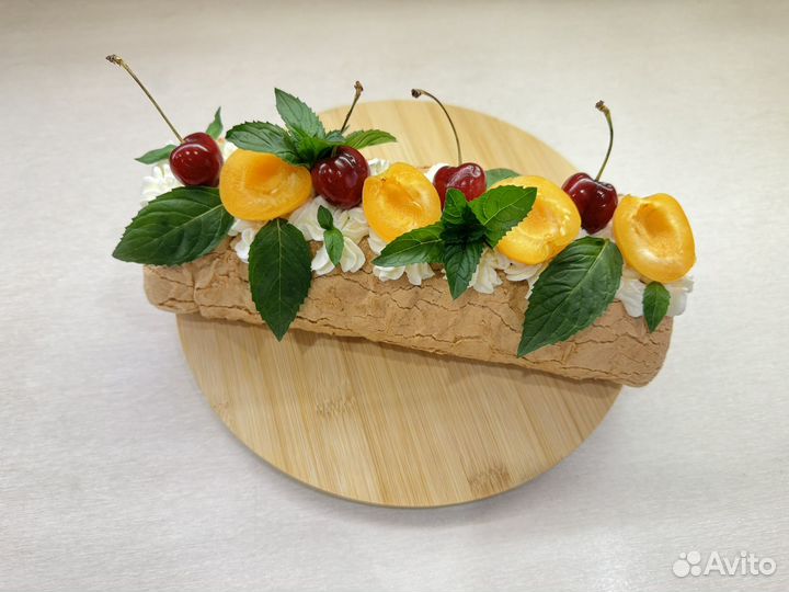 Меренговый рулет