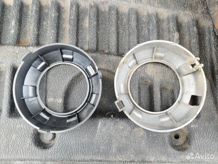 Накладки противотуманных фар на Mitsubishi l200