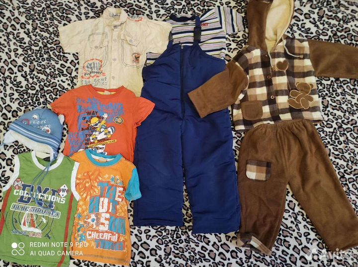 Вещи на мальчика от 2до 4 лет