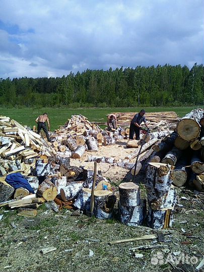 Дрова. Берёза колотая,дрова смешанные
