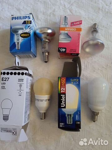 Лампочки разные 11 штук