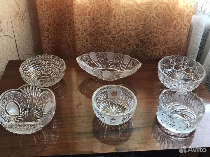 Хрустальная посуда СССР