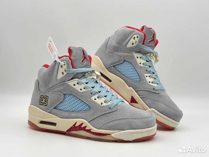 Кроссовки Nike air jordan 5 trophy room летние