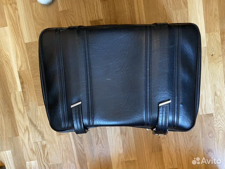 Чемодан нат. кожа винтажный СССР