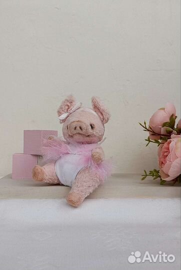 Свинка Тедди ручная работа