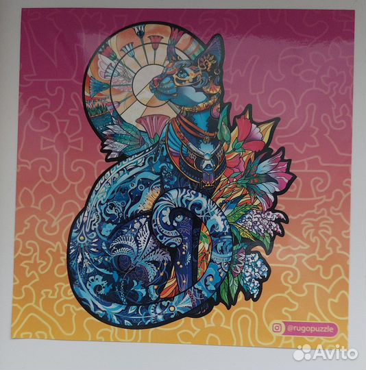 Деревянный пазл Rugo :