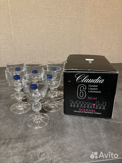 Хрустальные рюмки