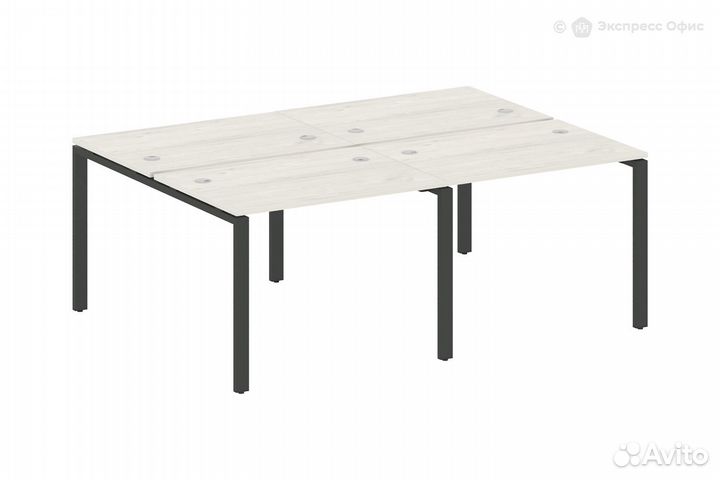 Стол-бенч двойной на 4 раб. места Metal system sty