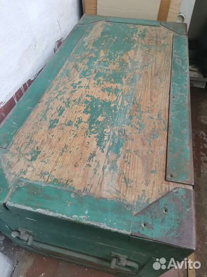 Военный ящик Сундук деревянный