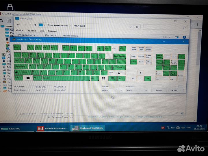 Samsung rc720 (на запчасти или восстановление)