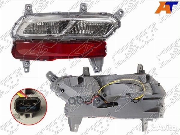 Фонарь в задний бампер KIA sportage 18-22 LH ST