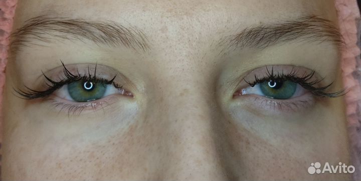 Наращивание ресниц Барби, Анимэ, мокрый ангел