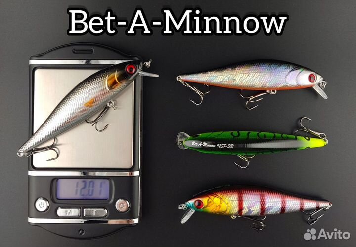 Воблер Pontoon21 Bet-A-Minnow 92SP