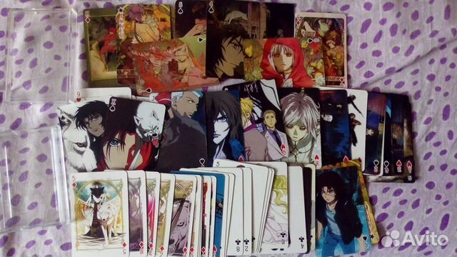 Коллекционные карты по аниме Волчий дождь