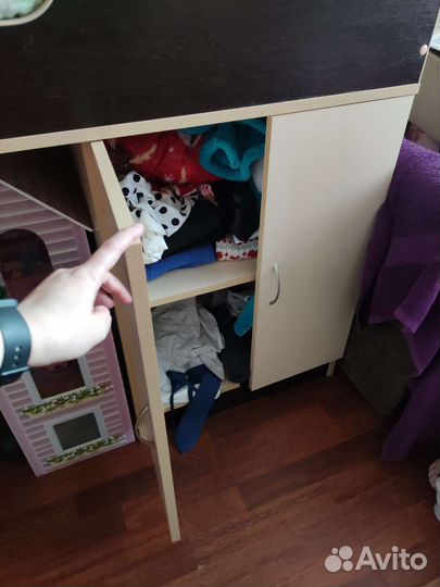 Кровать детская 160*80 с хорошим орт.матрасом