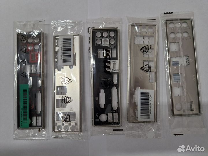 Заглушка для материнской платы