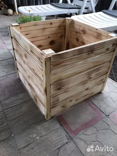 Кашпо для растений сад\дом\дача дерево