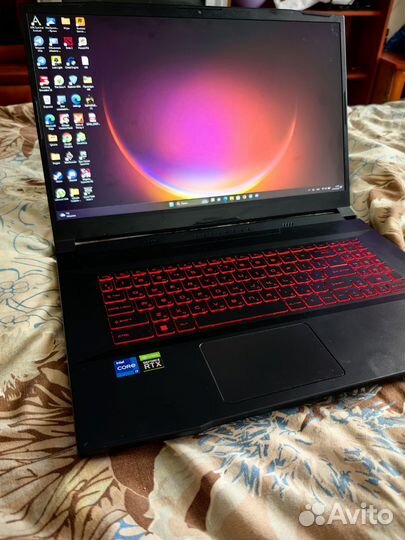 Игровой ноутбук msi katana I7-11800hrtx 3060
