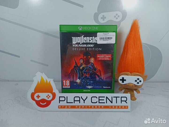 Xbox ONE Wollfenstein YoungBlood Deluxe Ed. б/у