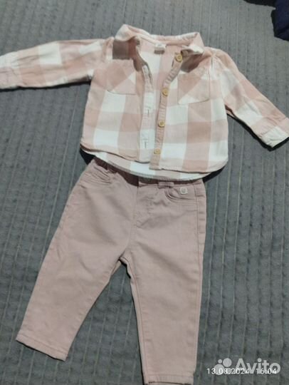 Комплект одежды на девочку HM 68-74