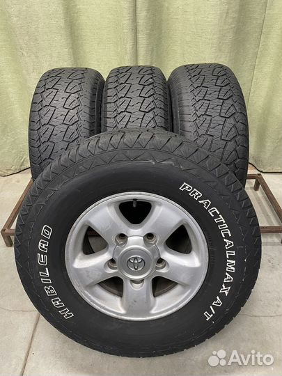 Колеса на Toyota land cruiser 100 275/70 R16