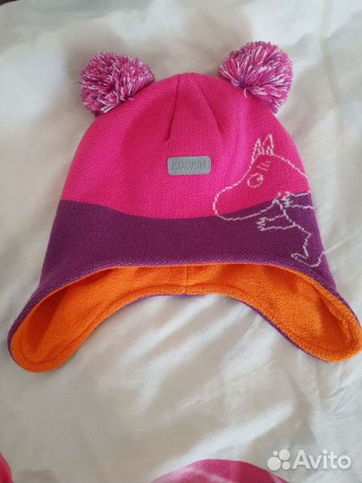 Шапка демисезон moomin на девочку
