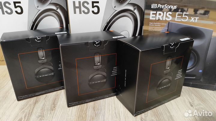 Beyerdynamic DT-770 Pro: 250 Оhm, наушники, Новые