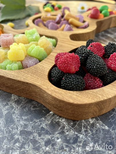 Менажница из дуба Зайка