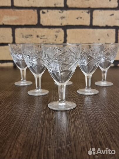 Ликернае рюмки хрусталь СССР