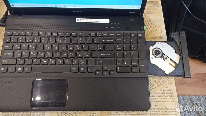 Ноутбук sony vaio i5 / 8 Гб