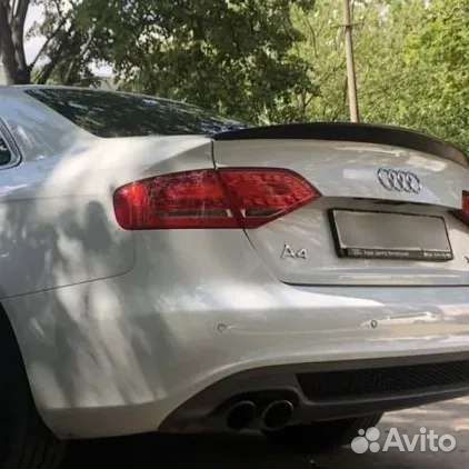 Лип спойлер audi A4 (B8)