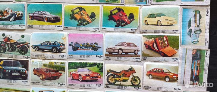 Вкладыши от жвачек