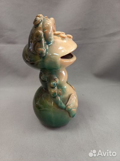 Статуэтка Лягушка Керамика СССР
