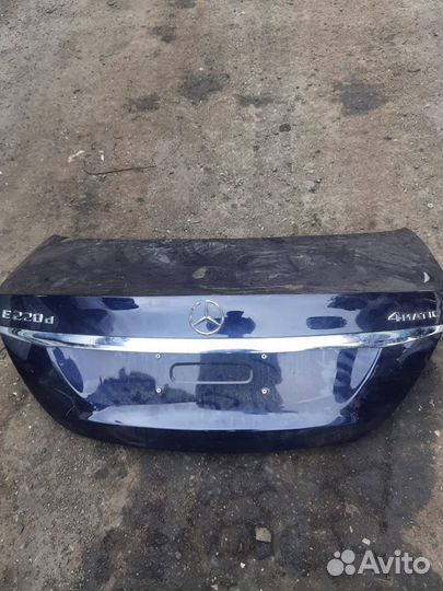 Крышка багажника на мерседес W213
