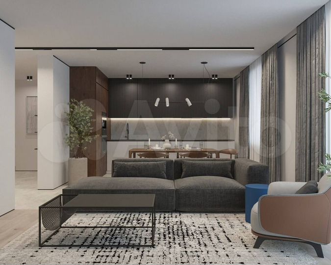 Таунхаус 136 м² на участке 3,2 сот.