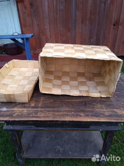 Берестяной короб,Лыковый короб