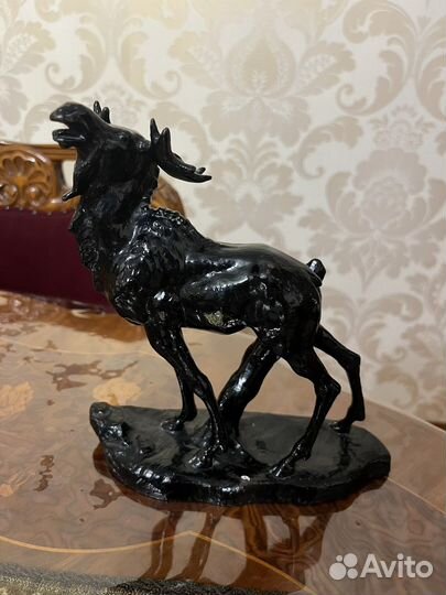 Статуэтка Олень чугунная счлз
