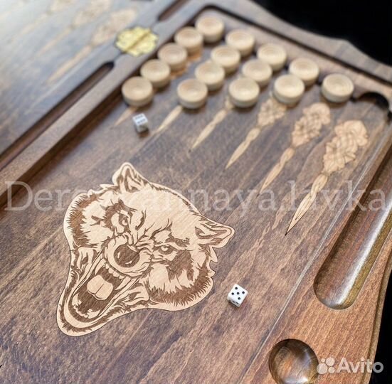 Нарды резные 