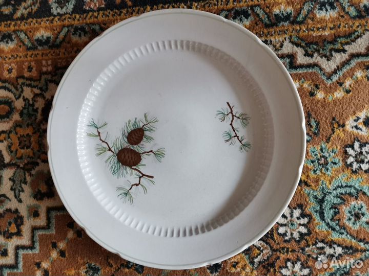 Блюдо большое фарфор