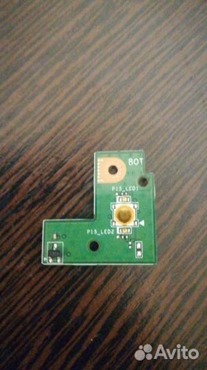 Плата кнопки включения ноутбука DNS C15B REV 2.0