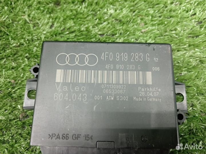 Блок управления парктроником 4F0919283G Audi A6 C6