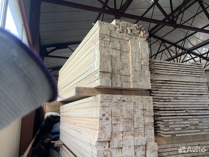 Брусок сухой строганный