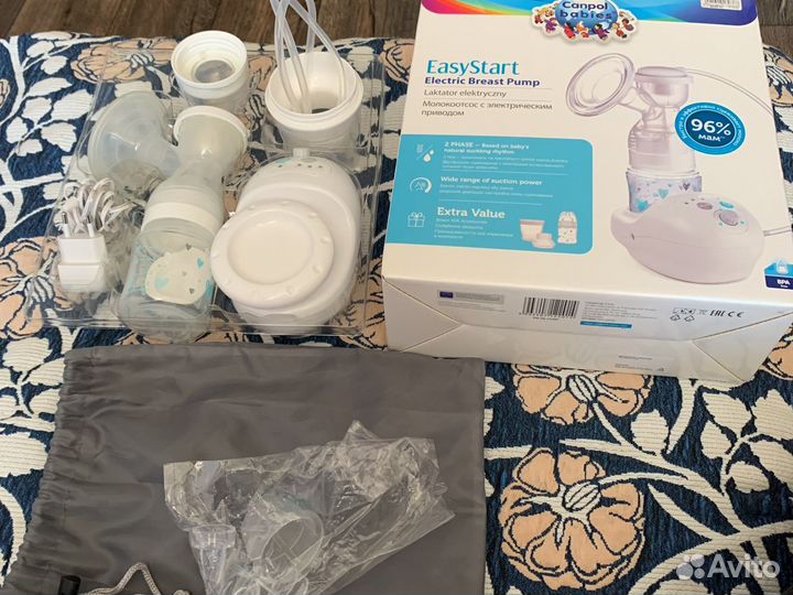 Молокоотсос электрический canpol babies