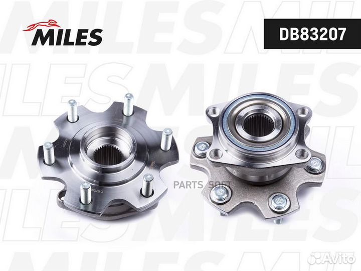 Miles DB83207 Ступица с подшипником Mitsubishi Paj