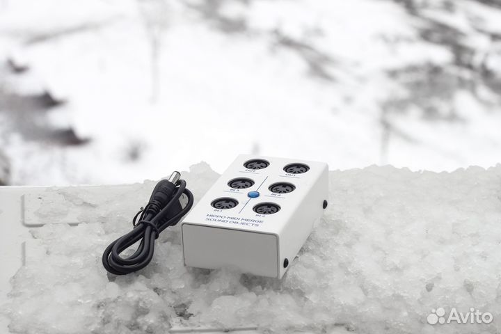 Hippo midi Merge - сумматор midi сигналов